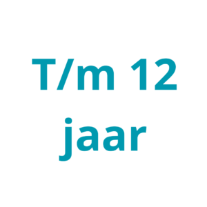 t/m 12 jaar